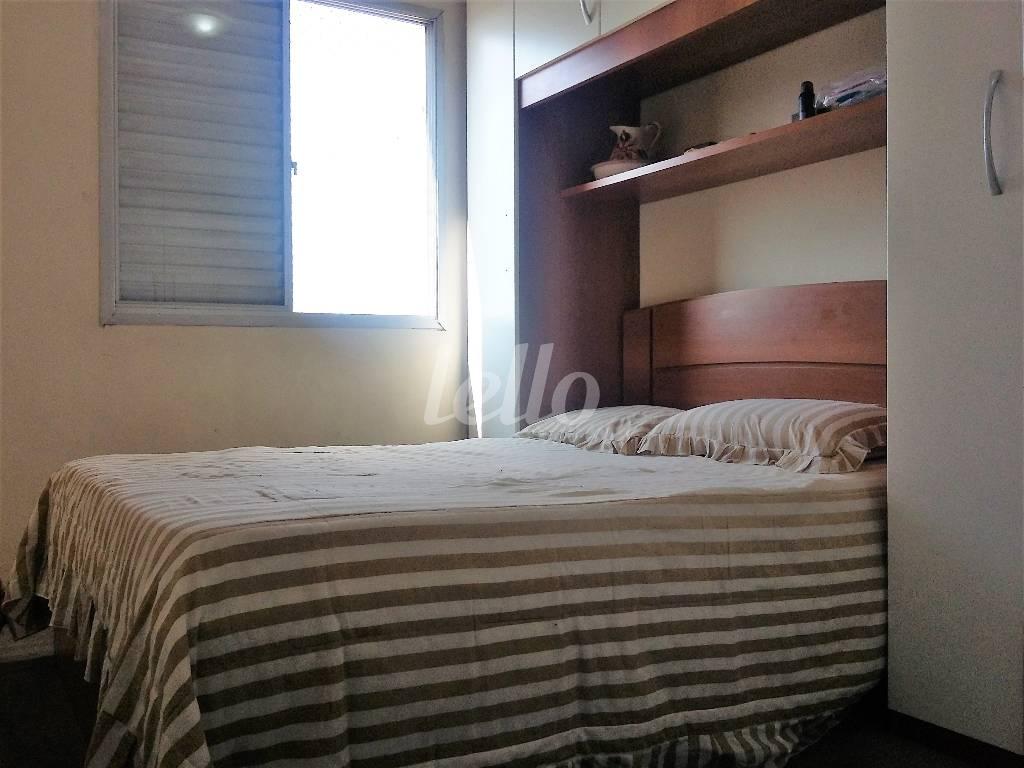 DORMITÓRIO de Apartamento à venda, Padrão com 49 m², 2 quartos e 1 vaga em Chácara Califórnia - São Paulo