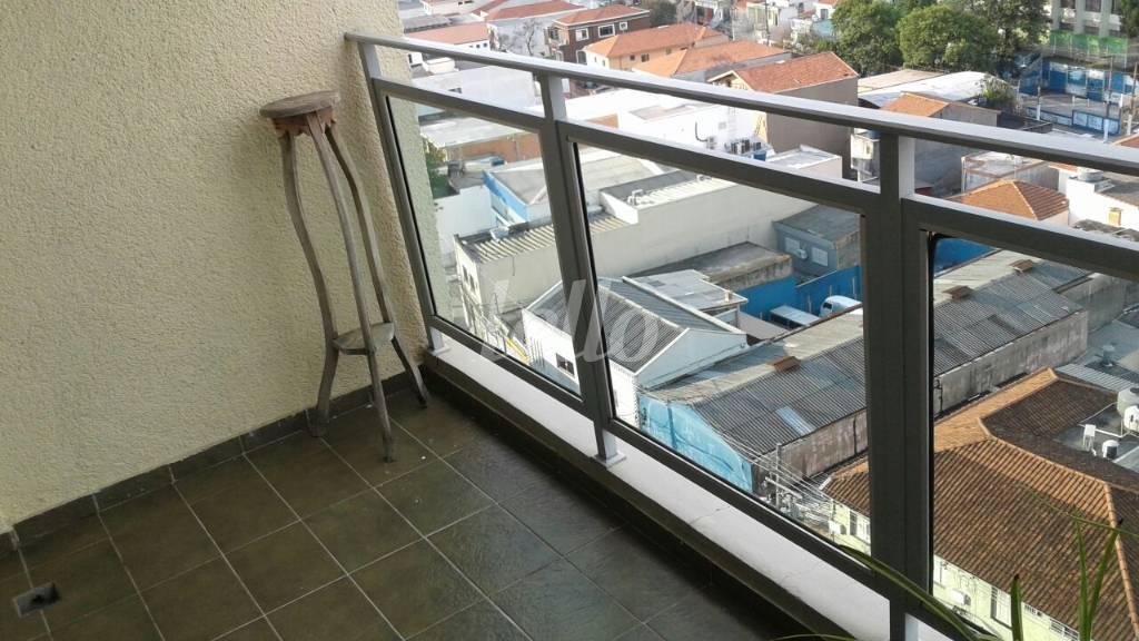 VARANDA de Apartamento à venda, Padrão com 126 m², 3 quartos e 1 vaga em Quinta da Paineira - São Paulo