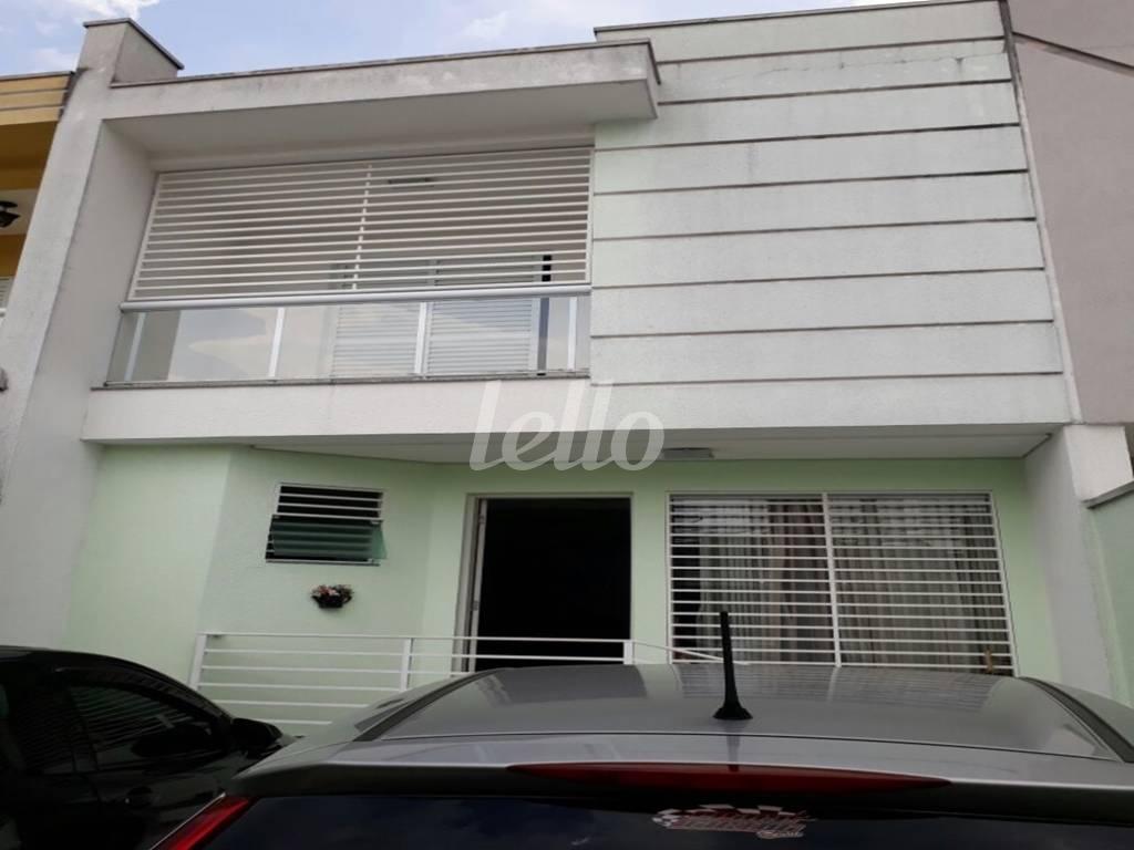 FACHADA de Casa à venda, sobrado com 150 m², 3 quartos e 4 vagas em Mooca - São Paulo