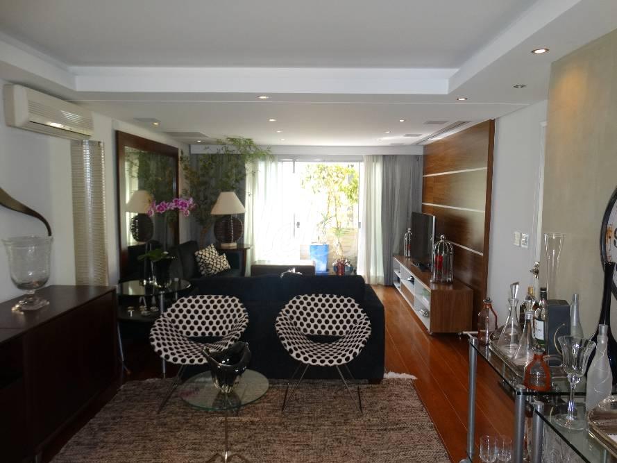 SALA de Apartamento à venda, Padrão com 180 m², 4 quartos e 2 vagas em Indianópolis - São Paulo