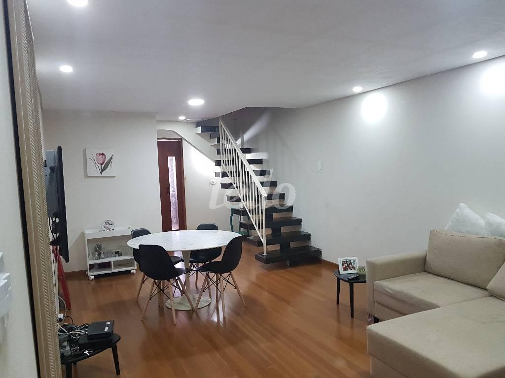SALA de Casa à venda, sobrado com 380 m², 4 quartos e 4 vagas em Tatuapé - São Paulo