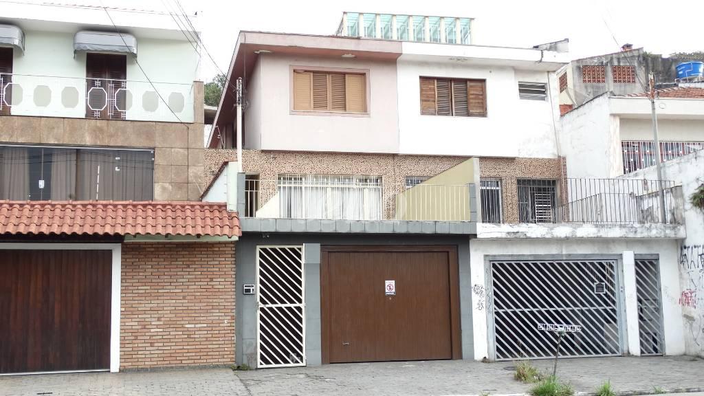 FACHADA de Casa à venda, sobrado com 154 m², 3 quartos e 3 vagas em Vila Mazzei - São Paulo