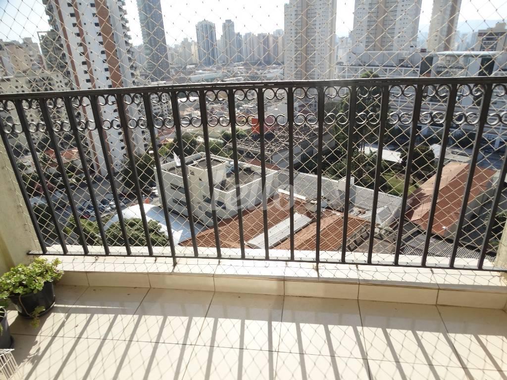 SACADA de Apartamento à venda, Padrão com 124 m², 2 quartos e 3 vagas em Tatuapé - São Paulo