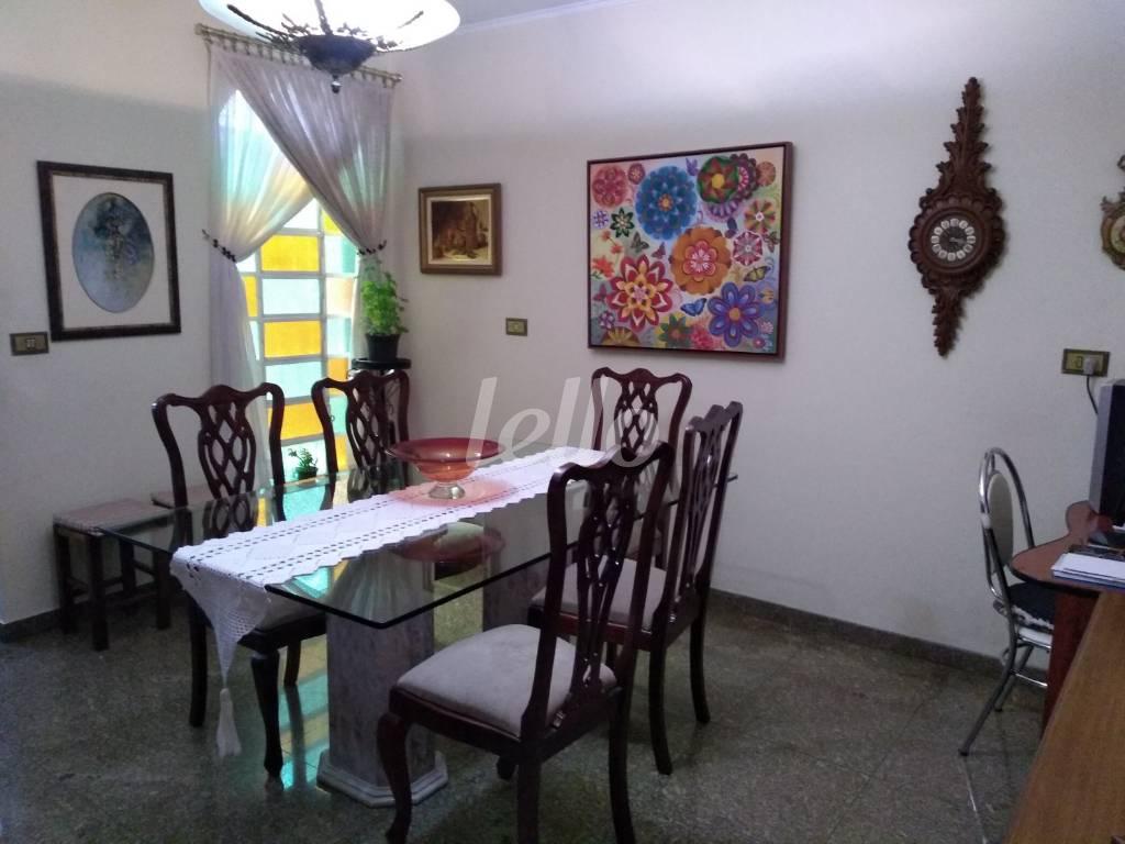 SALA JANTAR de Casa à venda, sobrado com 240 m², 3 quartos e 4 vagas em Campestre - Santo André