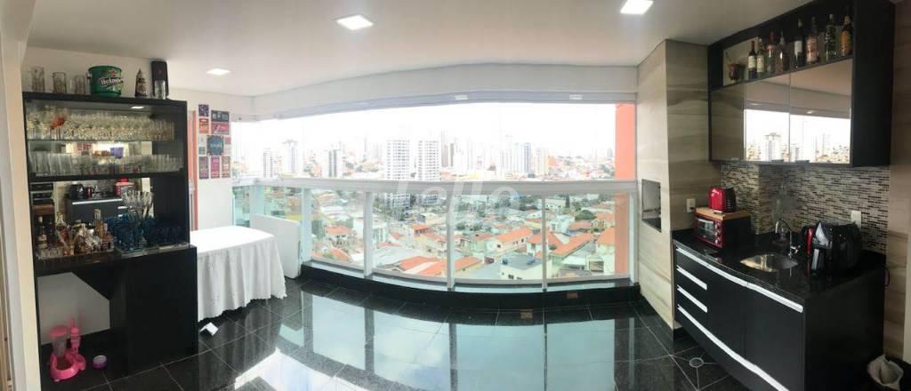 VARANDA de Apartamento à venda, Padrão com 92 m², 2 quartos e 2 vagas em Tatuapé - São Paulo