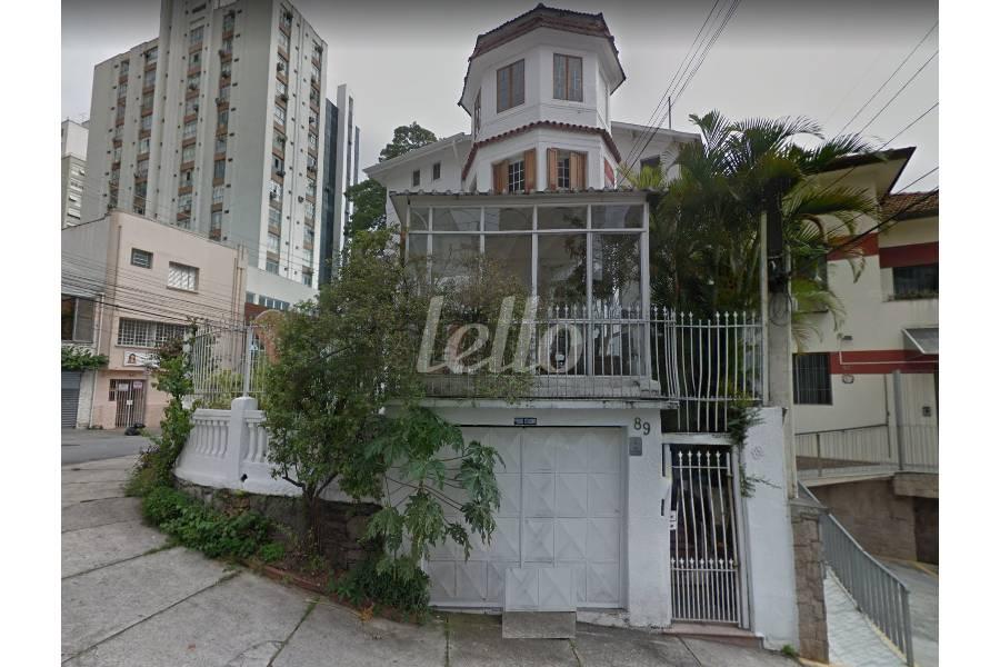 FACHADA de Casa para alugar, assobradada com 430 m², e 3 vagas em Higienópolis - São Paulo