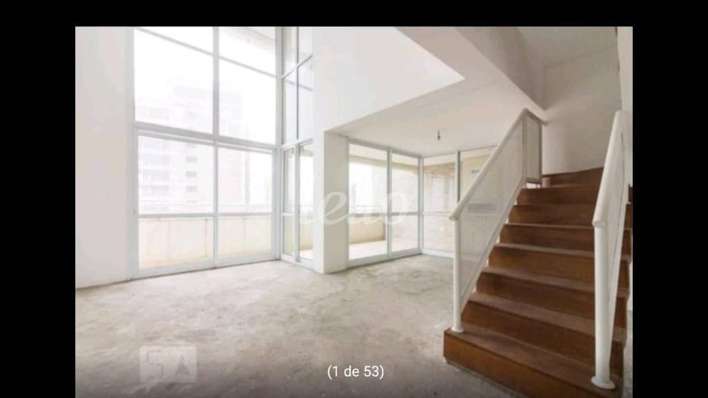 SALAS ESTAR E JANTAR de Apartamento à venda, Duplex com 315 m², 5 quartos e 5 vagas em Santana - São Paulo