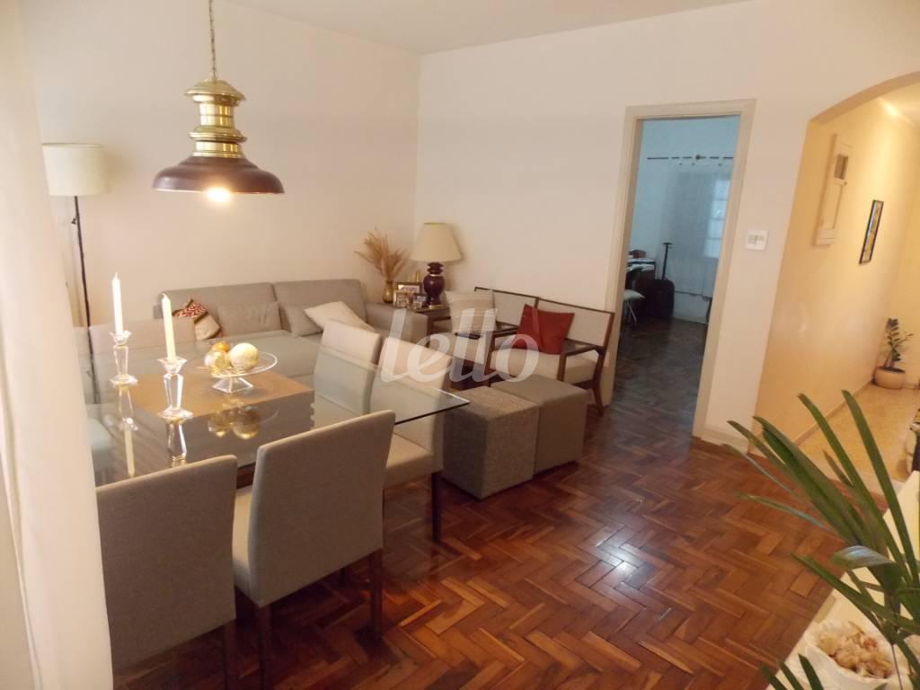 SALA JANTAR de Casa à venda, térrea com 160 m², 3 quartos e 2 vagas em Chácara Santo Antônio - São Paulo