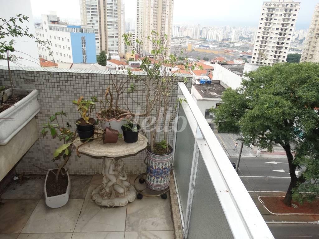 VARANDA de Apartamento à venda, Padrão com 295 m², 4 quartos e 2 vagas em Mooca - São Paulo