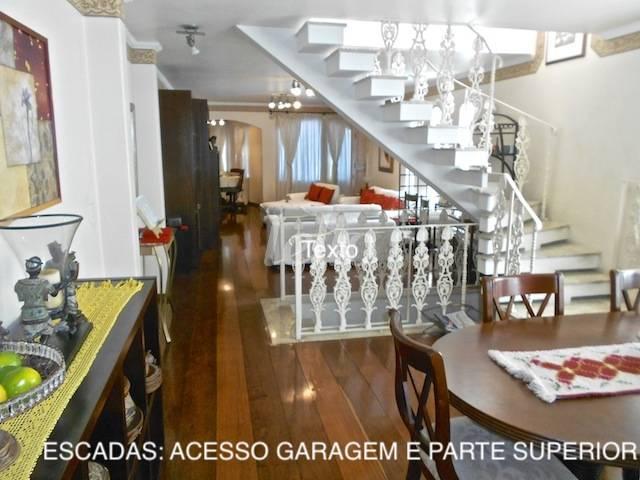 SALA DOIS AMBIENTES de Casa à venda, sobrado com 260 m², 3 quartos e 4 vagas em Parque da Mooca - São Paulo