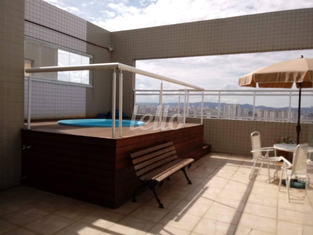 PISCINA de Apartamento à venda, cobertura - Padrão com 196 m², 4 quartos e 2 vagas em Tatuapé - São Paulo