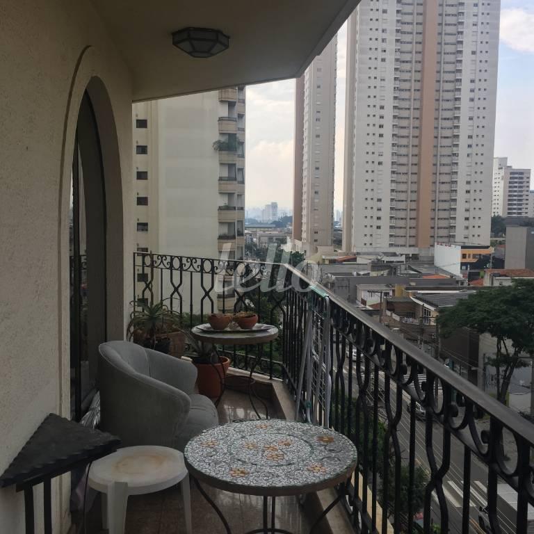 SACADA de Apartamento à venda, Padrão com 179 m², 3 quartos e 3 vagas em Tatuapé - São Paulo