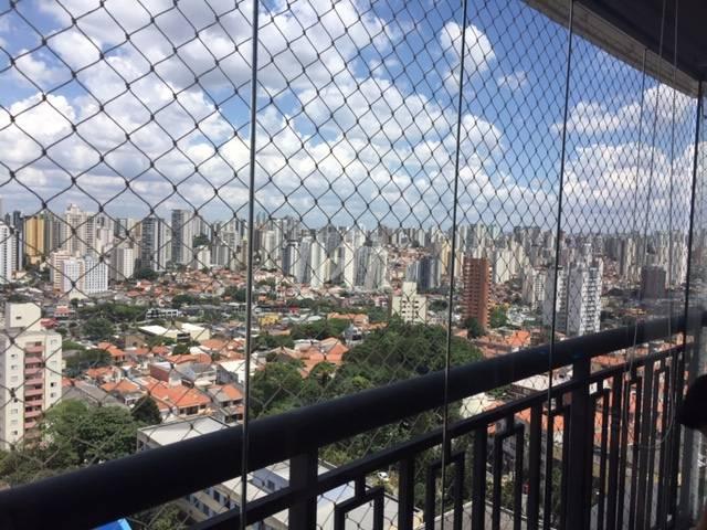 VARANDA de Apartamento à venda, Padrão com 122 m², 4 quartos e 3 vagas em Bosque da Saúde - São Paulo