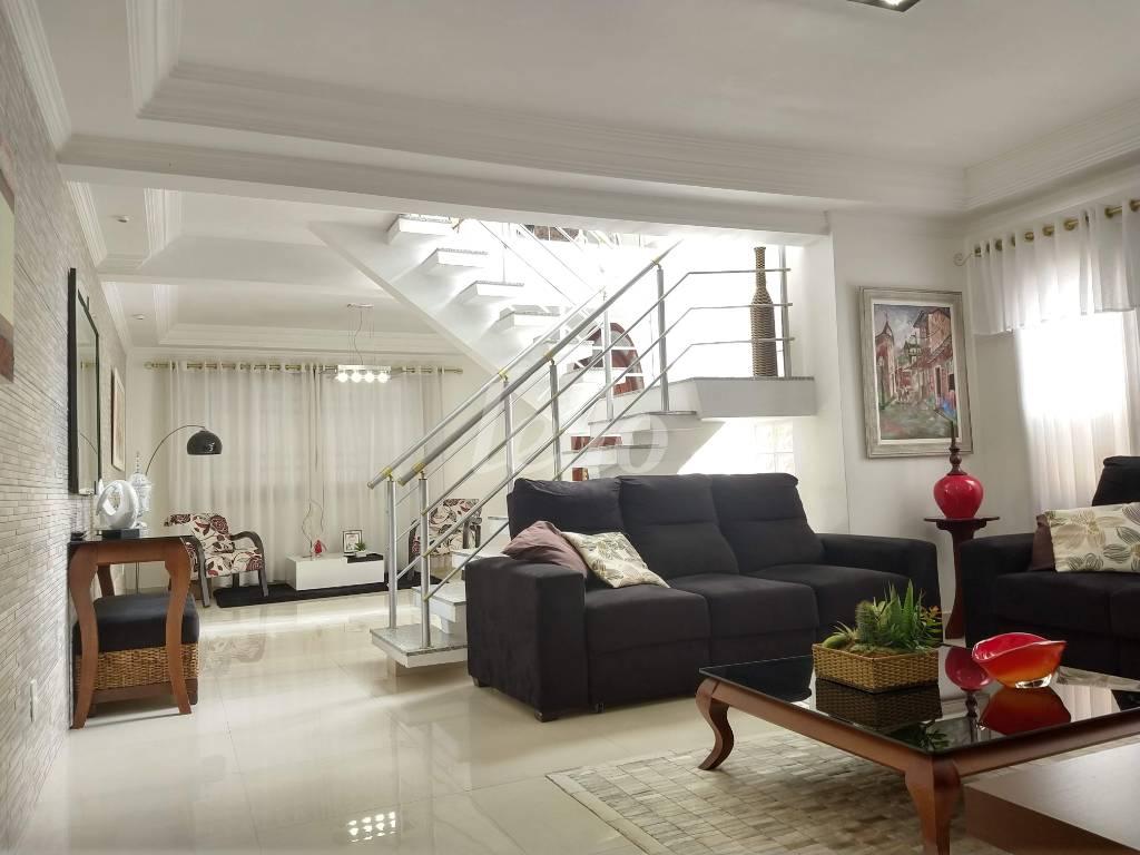 SALA de Casa à venda, sobrado com 370 m², 4 quartos e 5 vagas em Tatuapé - São Paulo