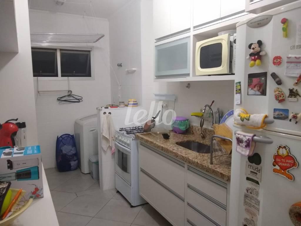 COZINHA de Apartamento à venda, Padrão com 58 m², 2 quartos e 1 vaga em Tatuapé - São Paulo