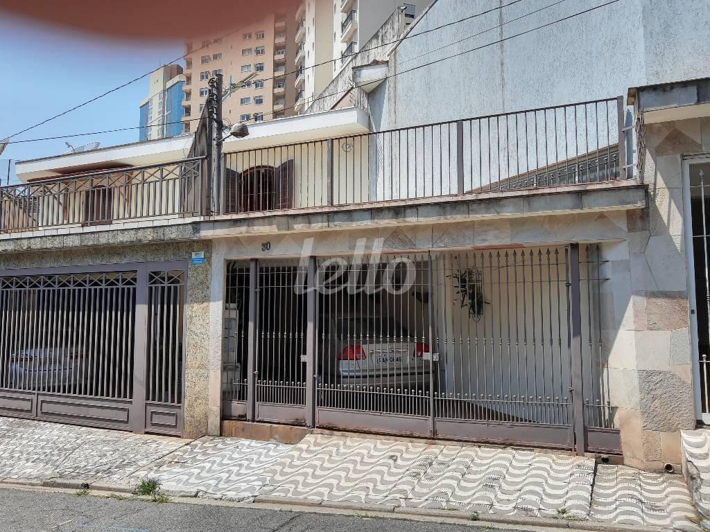 FACHADA de Casa à venda, sobrado com 128 m², 3 quartos e 1 vaga em Mandaqui - São Paulo