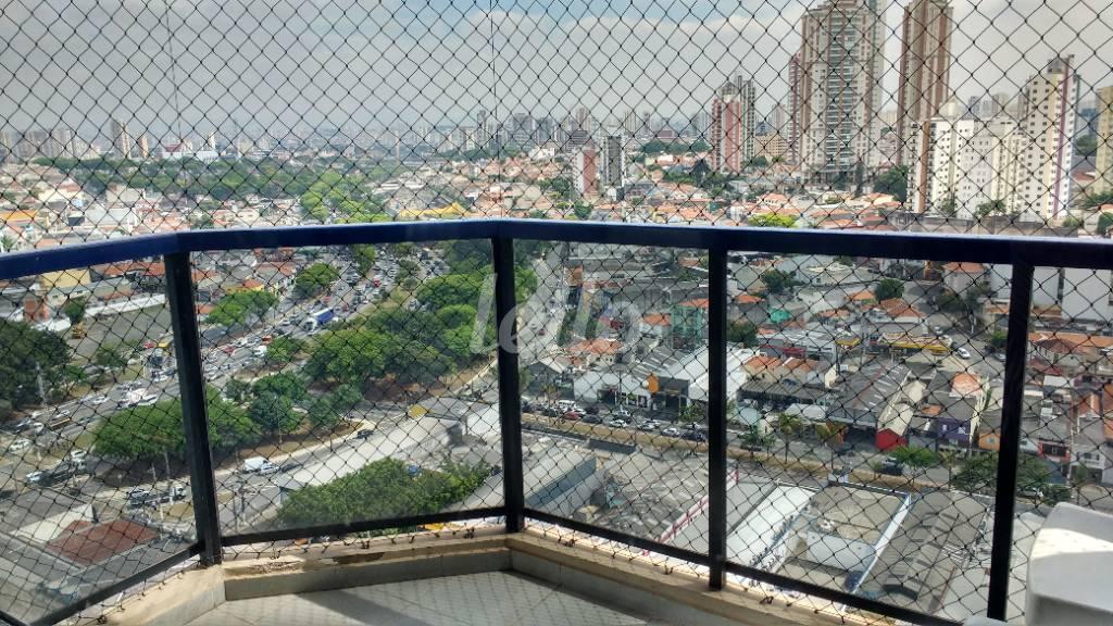 SACADA de Apartamento à venda, Padrão com 99 m², 3 quartos e 2 vagas em Vila Regente Feijó - São Paulo