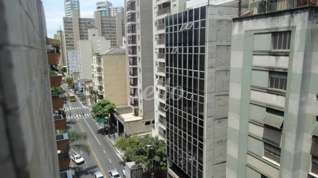 VISTA de Apartamento à venda, Padrão com 61 m², 1 quarto e em Consolação - São Paulo