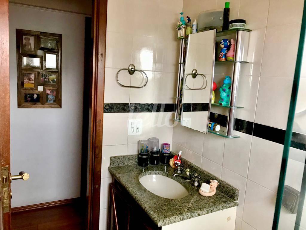 BANHEIRO SUITE de Apartamento à venda, Padrão com 86 m², 3 quartos e 2 vagas em Mandaqui - São Paulo