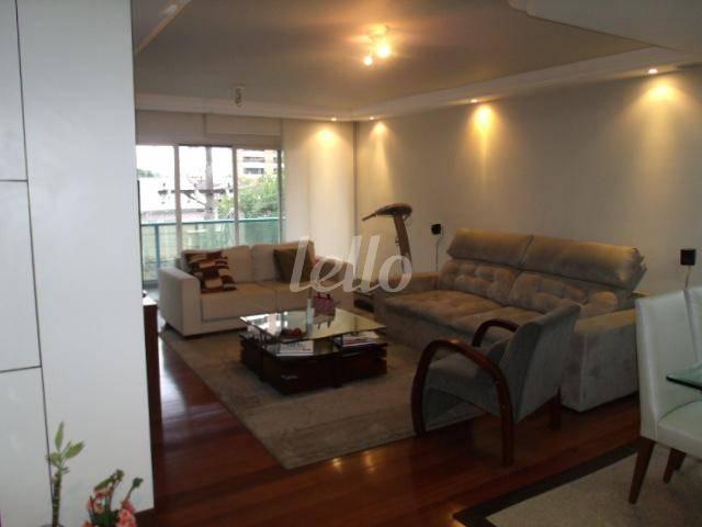 SALA de Apartamento à venda, Padrão com 170 m², 4 quartos e 2 vagas em Chácara Santo Antônio - São Paulo