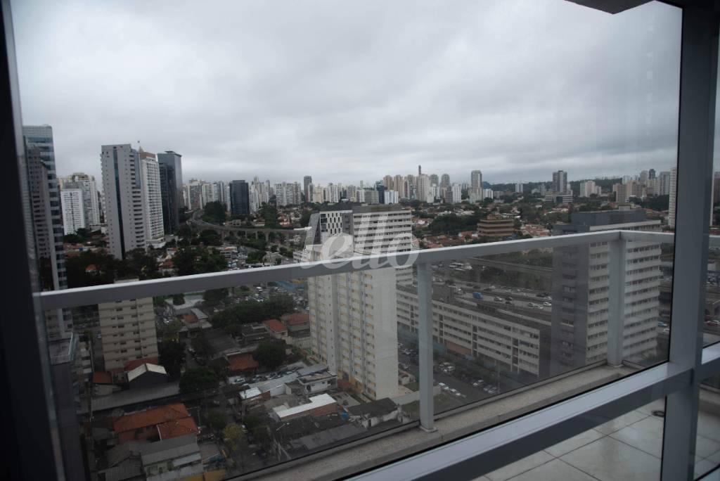 VARANDA SALA 1 de Sala / Conjunto para alugar, Padrão com 138 m², e 4 vagas em Cidade Monções - São Paulo