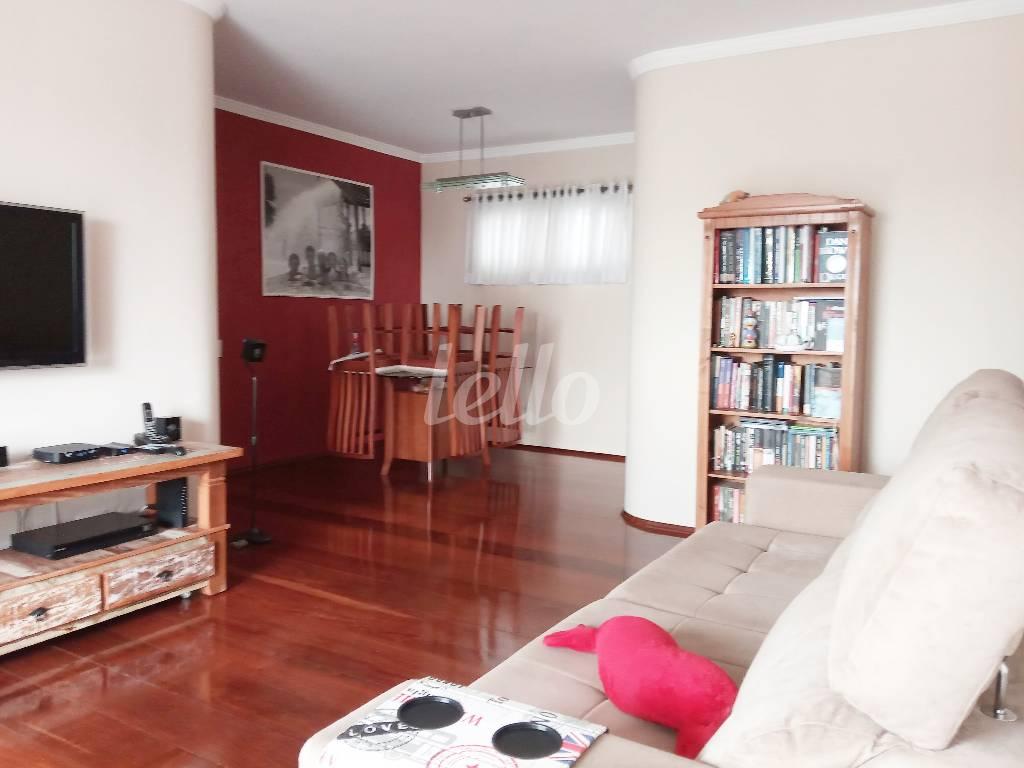 SALA de Apartamento à venda, Padrão com 125 m², 3 quartos e 2 vagas em Água Fria - São Paulo