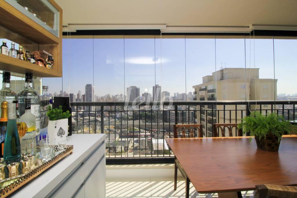 VISTA PANORAMICA de Apartamento à venda, Padrão com 120 m², 2 quartos e 2 vagas em Parque da Vila Prudente - São Paulo
