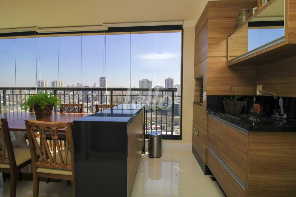 VARNDA GOURMET de Apartamento à venda, Padrão com 120 m², 2 quartos e 2 vagas em Parque da Vila Prudente - São Paulo