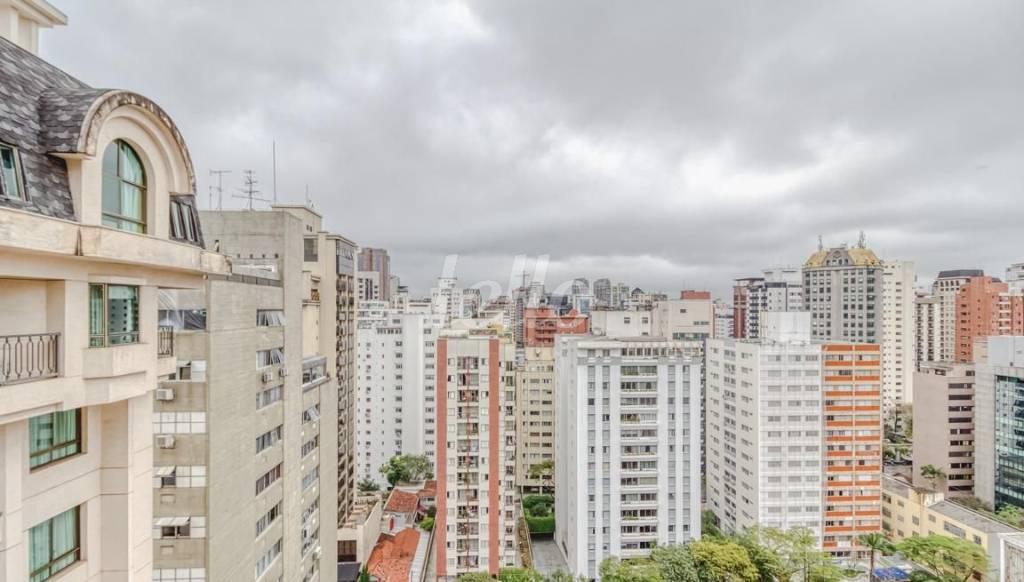 VISTA de Apartamento para alugar, Padrão com 80 m², 3 quartos e 2 vagas em Itaim Bibi - São Paulo