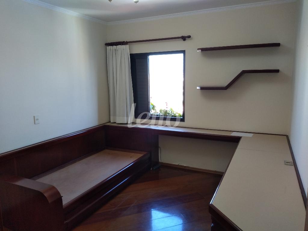 DORMITÓRIO 3 de Apartamento à venda, Padrão com 127 m², 3 quartos e 2 vagas em Vila Santa Teresa - Santo André
