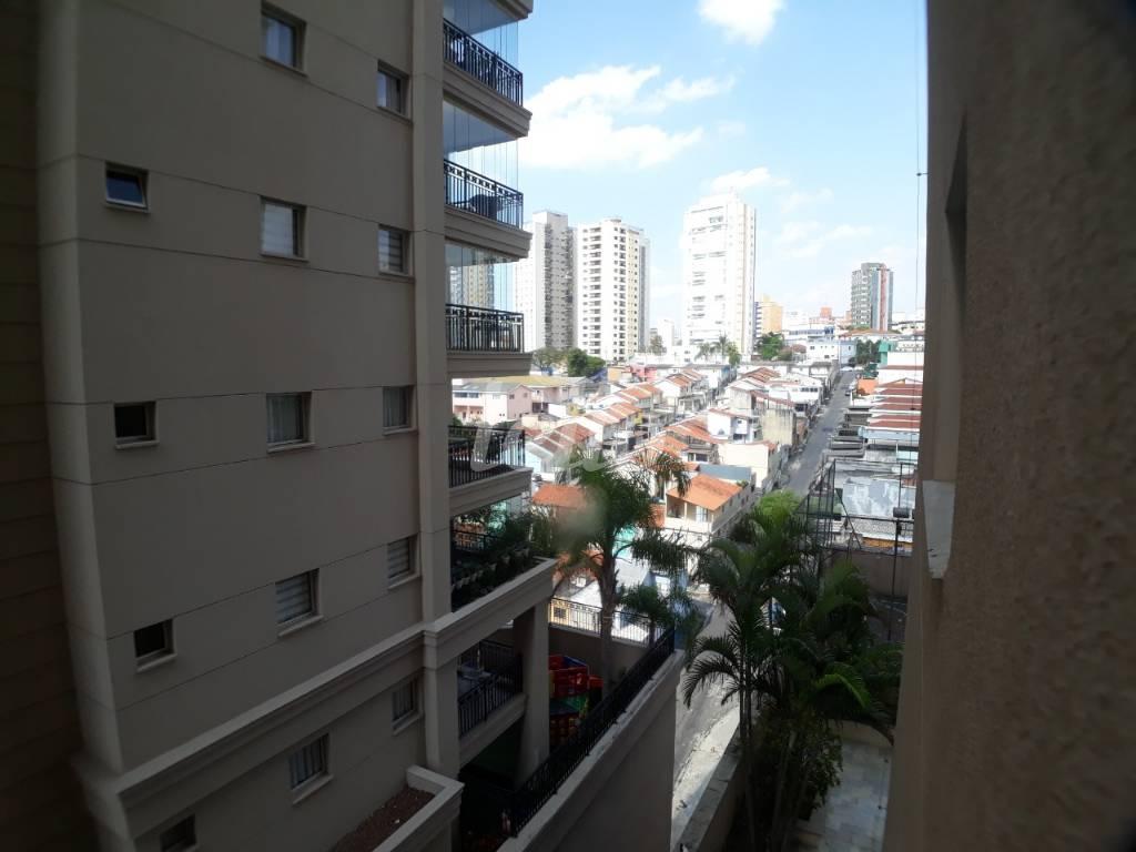 VISTA SALA DOIS AMBIENTES de Apartamento à venda, Padrão com 109 m², 3 quartos e 2 vagas em Santana - São Paulo