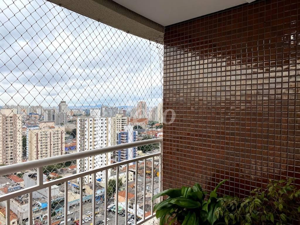 SACADA de Apartamento à venda, Padrão com 72 m², 3 quartos e 2 vagas em Tatuapé - São Paulo