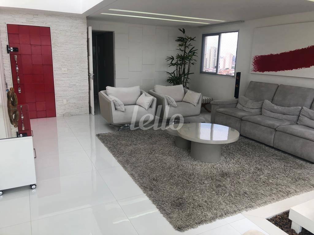SALA de Apartamento à venda, Duplex com 250 m², 3 quartos e 4 vagas em Mooca - São Paulo