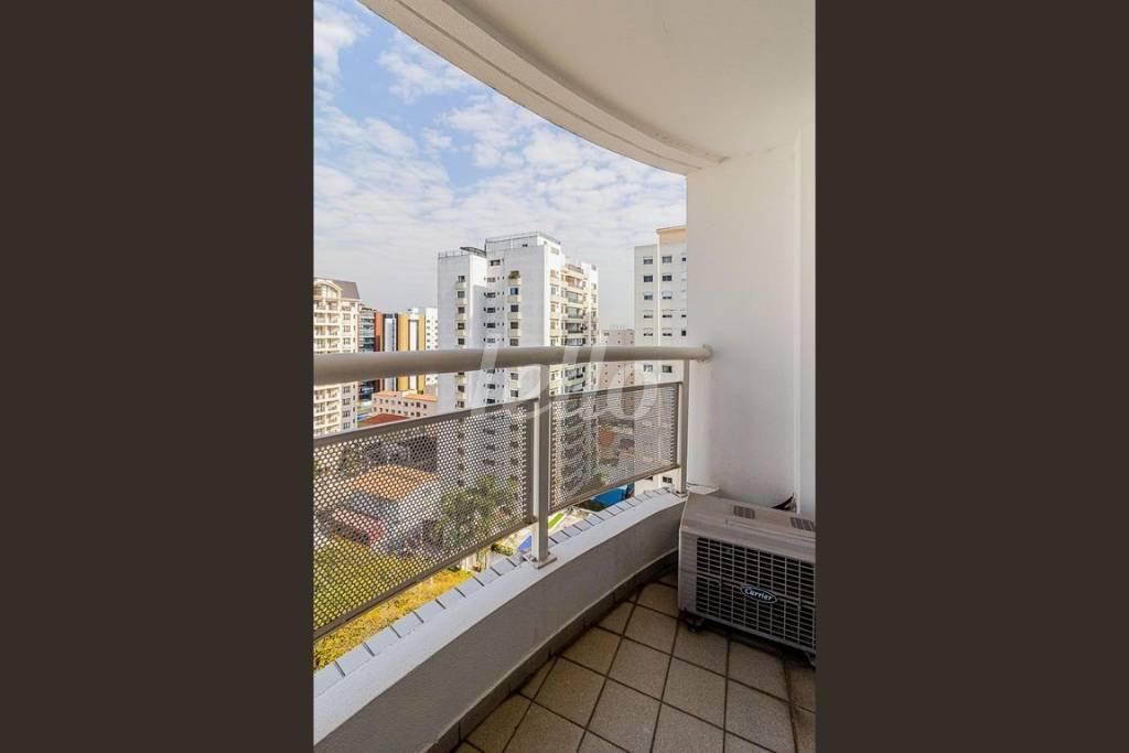 SACADA de Apartamento à venda, Padrão com 33 m², 1 quarto e 1 vaga em Indianópolis - São Paulo