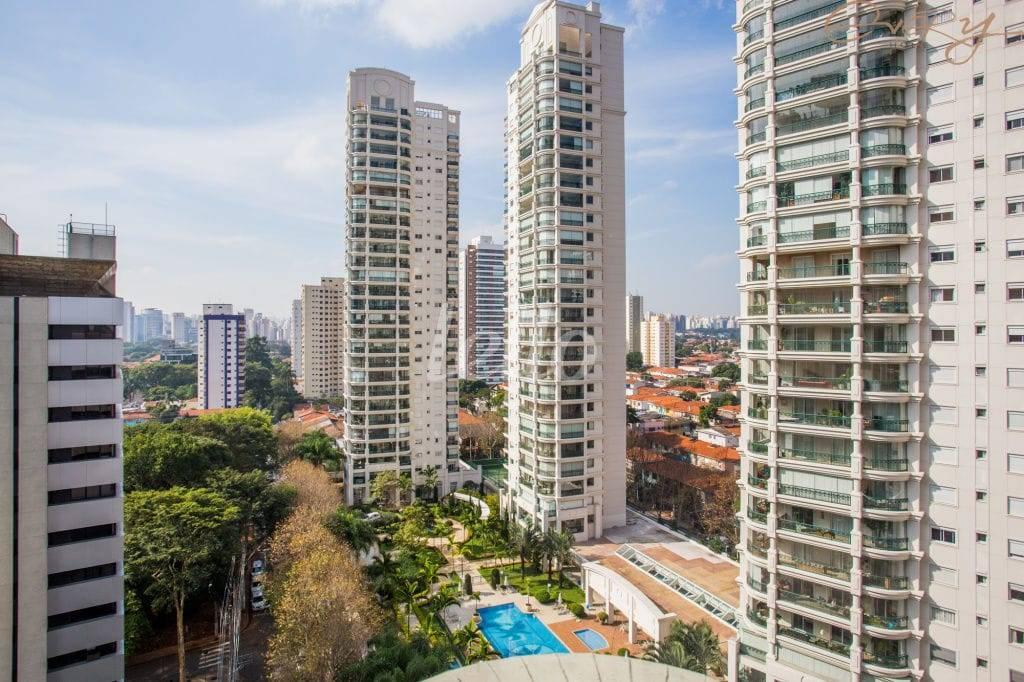 VISTA de Sala / Conjunto à venda, Padrão com 87 m², e 2 vagas em Brooklin Paulista - São Paulo