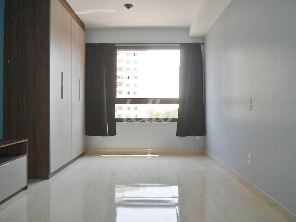 ESPAÇO DORMITÓRIO de Apartamento à venda, Padrão com 28 m², 1 quarto e em Mirandopolis - São Paulo