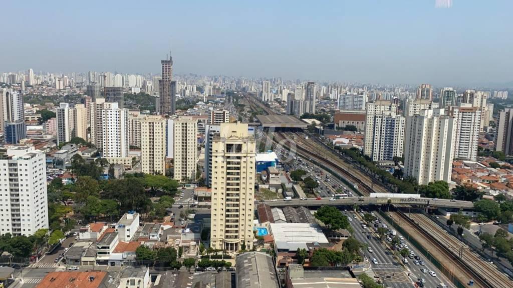 VISTA de Apartamento à venda, Padrão com 134 m², 2 quartos e 2 vagas em Vila Gomes Cardim - São Paulo