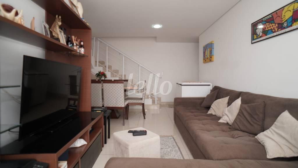 SALA DOIS AMBIENTES de Apartamento à venda, cobertura - Padrão com 160 m², 4 quartos e 3 vagas em Boa Vista - São Caetano do Sul