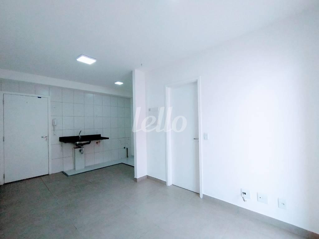 SALA de Apartamento à venda, Padrão com 32 m², 1 quarto e em Brás - São Paulo