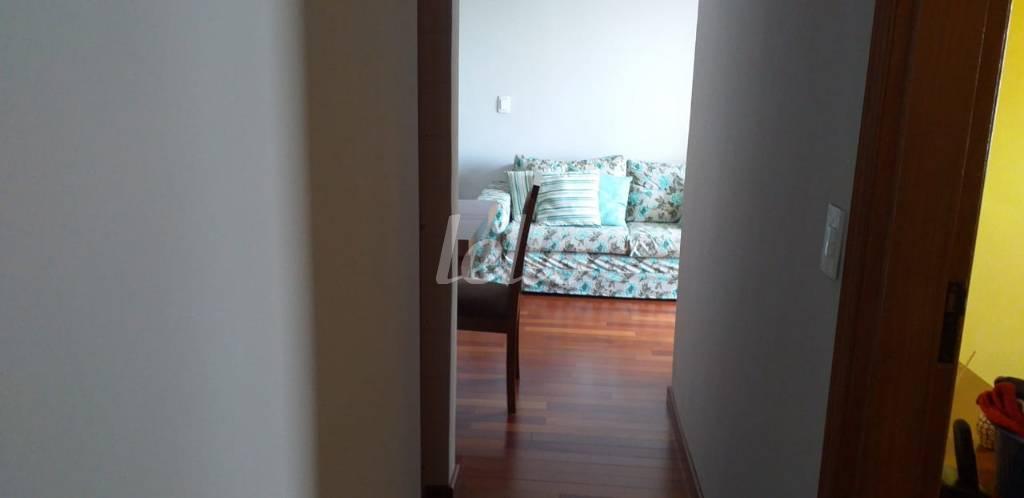 CORREDOR de Apartamento à venda, Padrão com 85 m², 3 quartos e 1 vaga em Ch Santo Antônio (ZL) - São Paulo