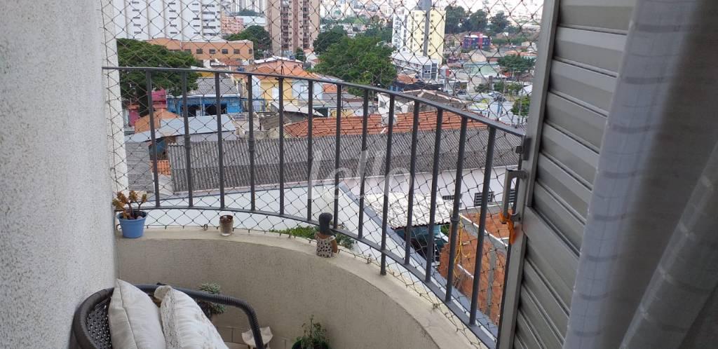 SACADA de Apartamento à venda, Padrão com 85 m², 3 quartos e 1 vaga em Ch Santo Antônio (ZL) - São Paulo