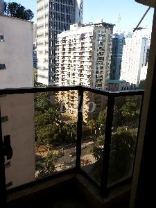 SACADA de Apartamento à venda, Padrão com 40 m², 1 quarto e 1 vaga em Jardim Paulista - São Paulo