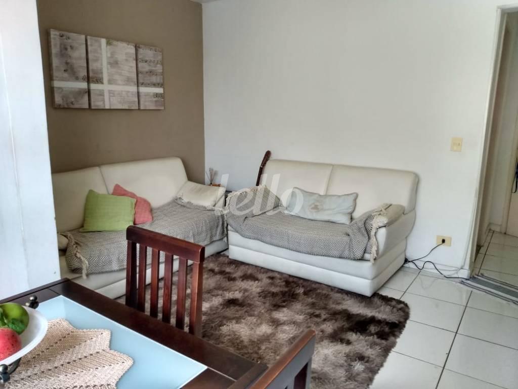 SALA de Apartamento à venda, Padrão com 55 m², 2 quartos e 1 vaga em Vila Gustavo - São Paulo