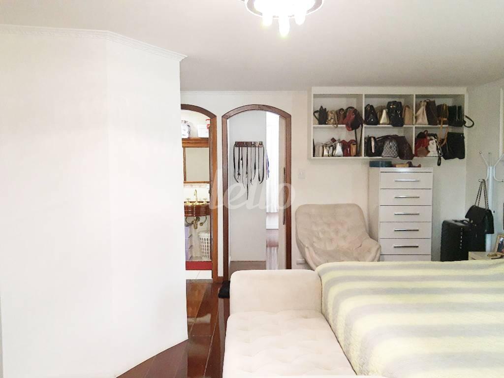 SUÍTE MASTER de Apartamento à venda, cobertura - Padrão com 172 m², 3 quartos e 3 vagas em Mandaqui - São Paulo