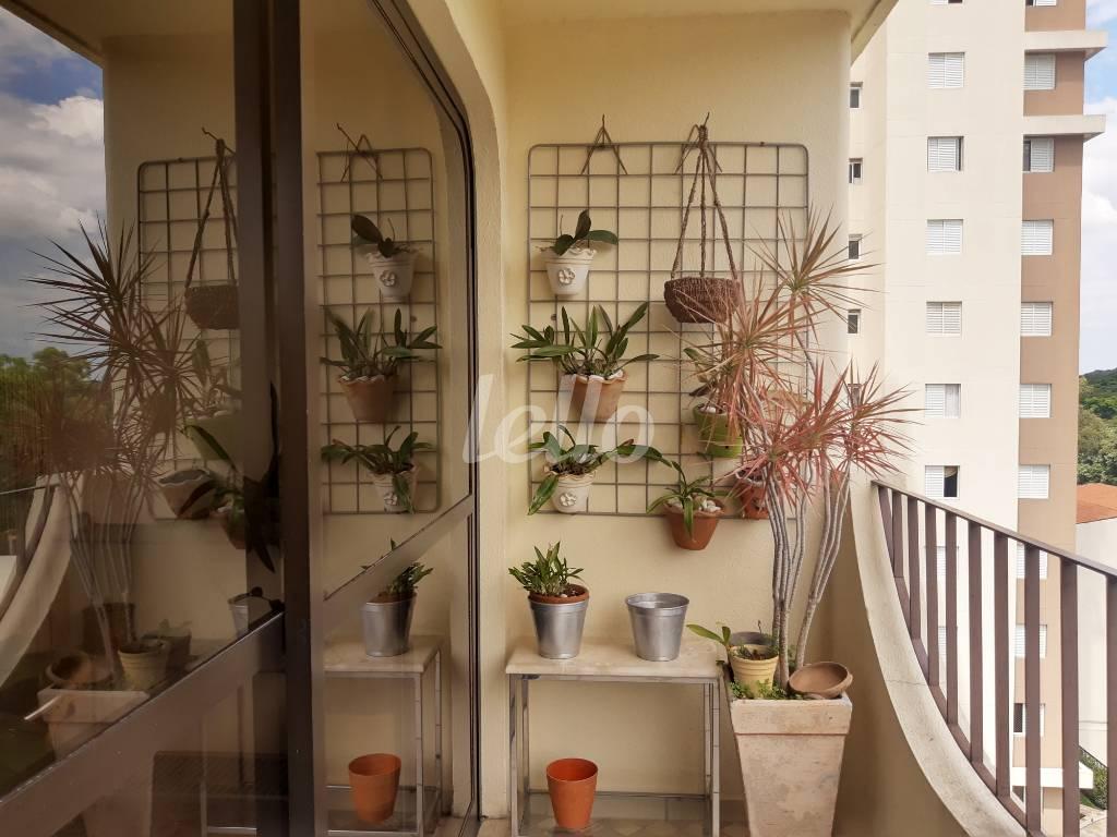 VARANDA de Apartamento à venda, Padrão com 156 m², 3 quartos e 3 vagas em Mandaqui - São Paulo