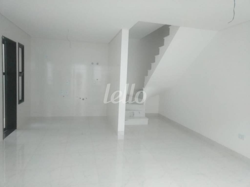 SALA de Casa à venda, em condomínio - sobrado com 110 m², 3 quartos e 2 vagas em Vila Lúcia - São Paulo
