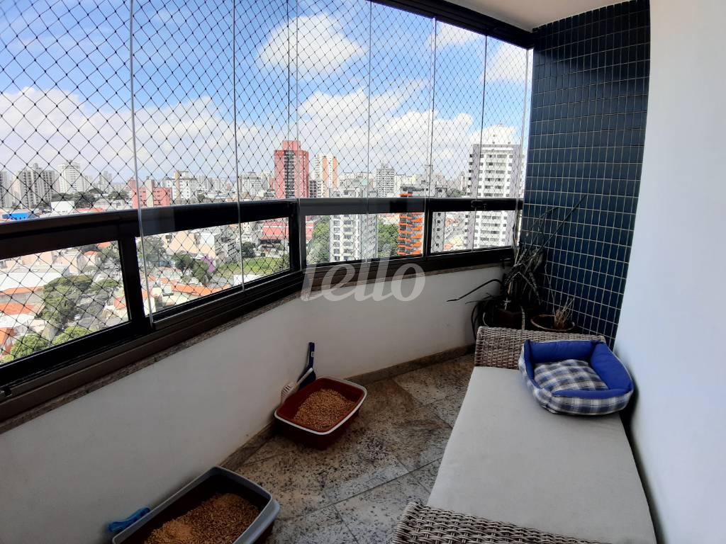 07-SACADA de Apartamento à venda, Padrão com 147 m², 4 quartos e 3 vagas em Vila Valparaíso - Santo André