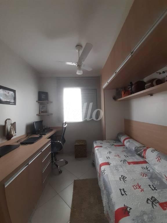 DORMITÓRIO de Apartamento à venda, Padrão com 52 m², 2 quartos e 1 vaga em Vila Prudente - São Paulo