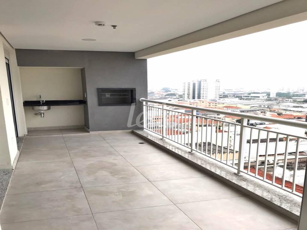 VARANDA de Apartamento à venda, Padrão com 60 m², 1 quarto e 1 vaga em Santana - São Paulo