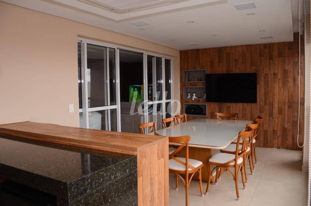 VARANDA GOURMET de Apartamento à venda, Padrão com 190 m², 3 quartos e 3 vagas em Santana - São Paulo